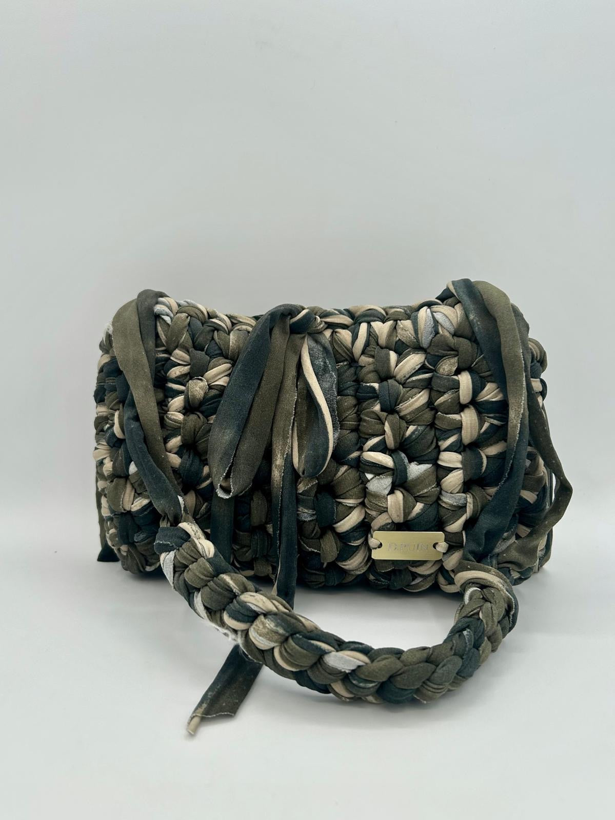 D.PUIN Handmade Crochet Bag – Verdant Fade