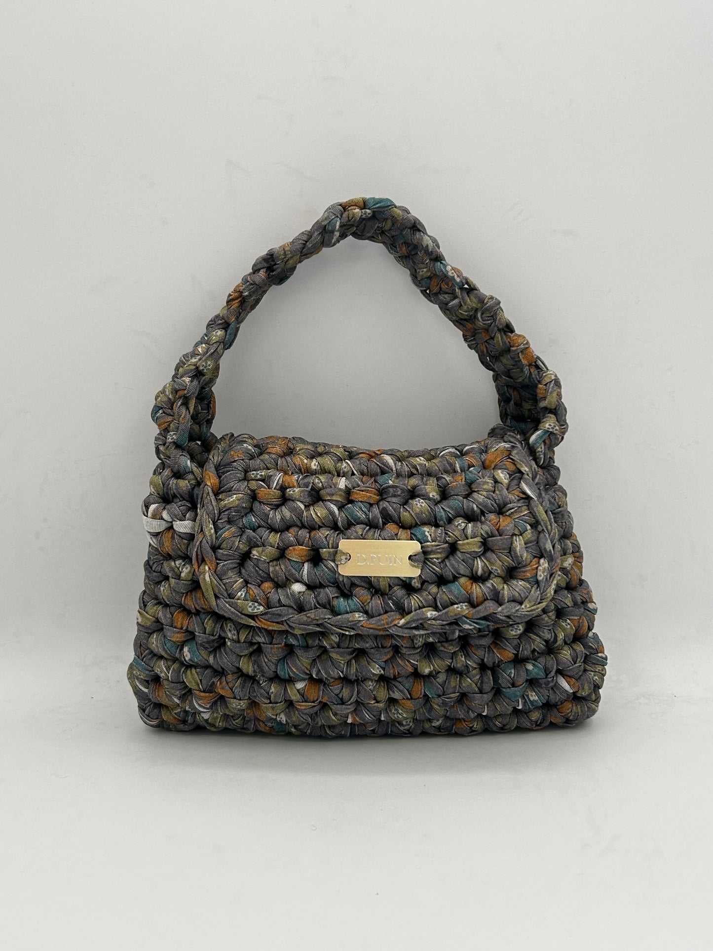 D.PUIN Handmade Crochet Bag – Aloe Aura