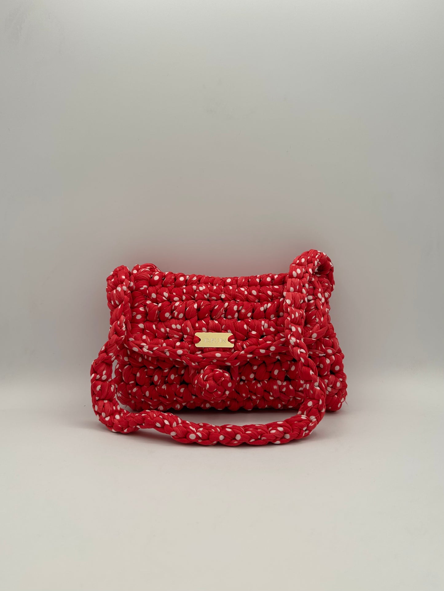 D.PUIN Handmade Crochet Bag – Polka Pop