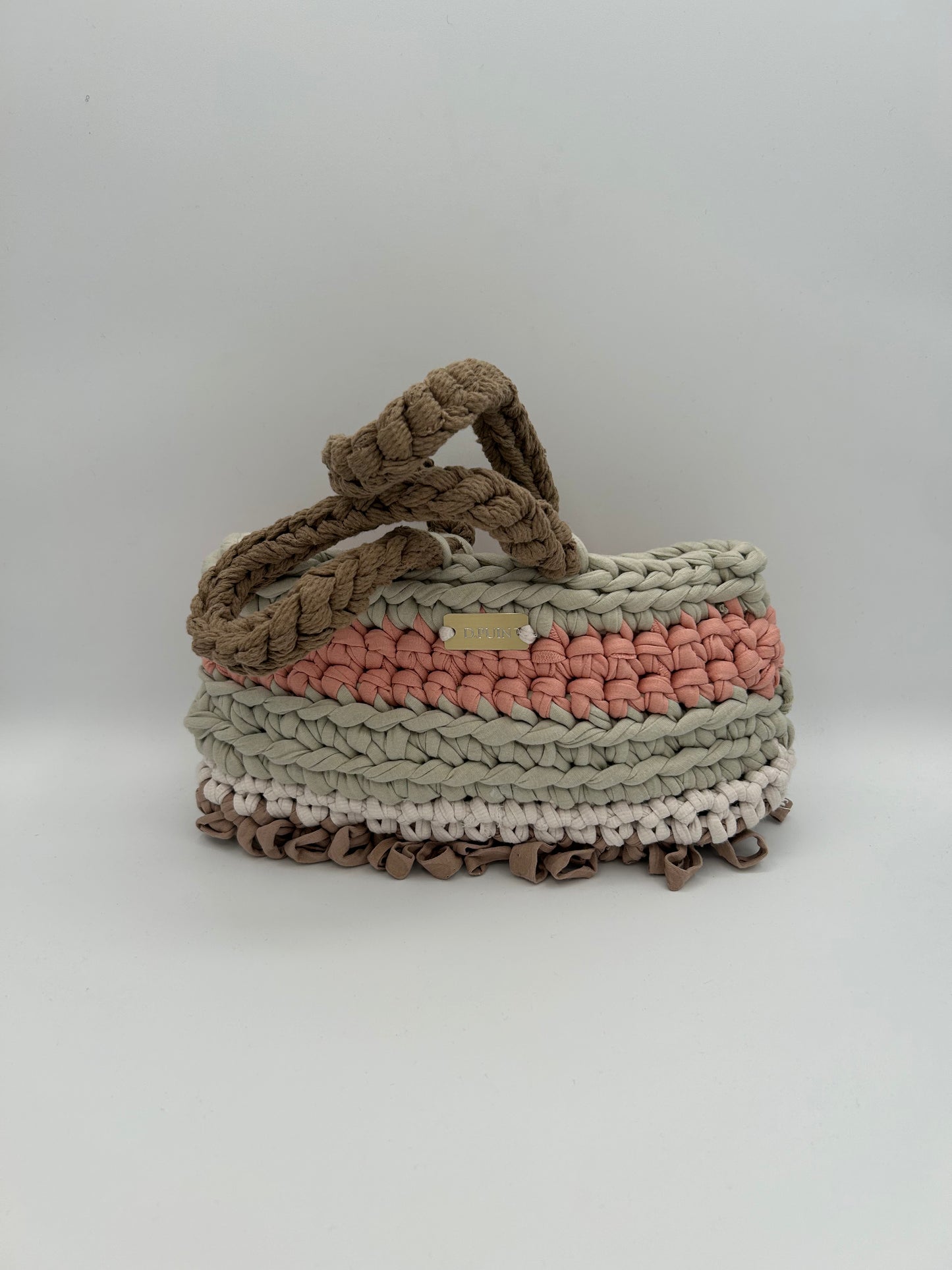 D.PUIN Handmade Crochet Bag โ Front Street Pastels