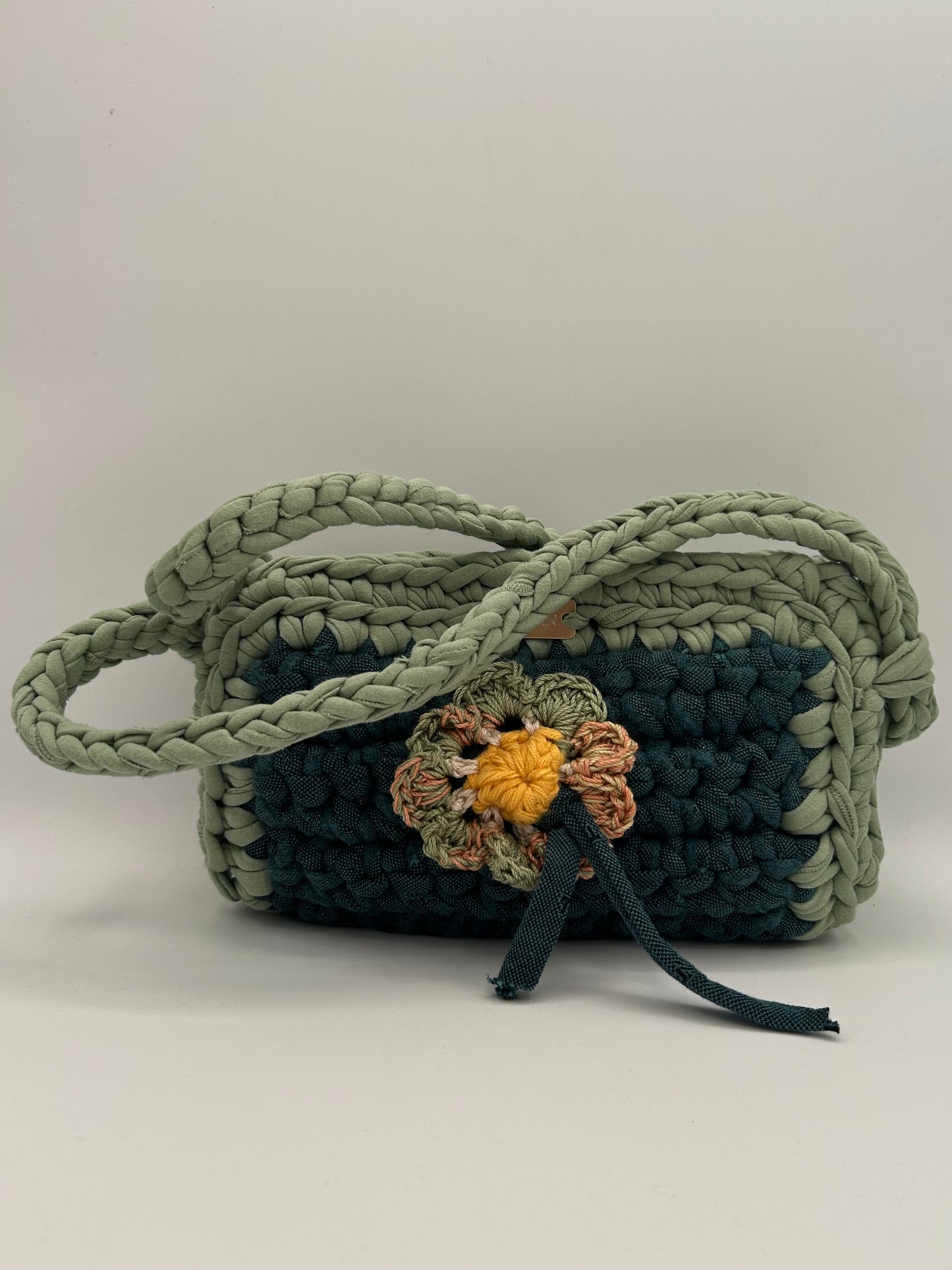 D.PUIN Handmade Crochet Bag β Garden Bloom