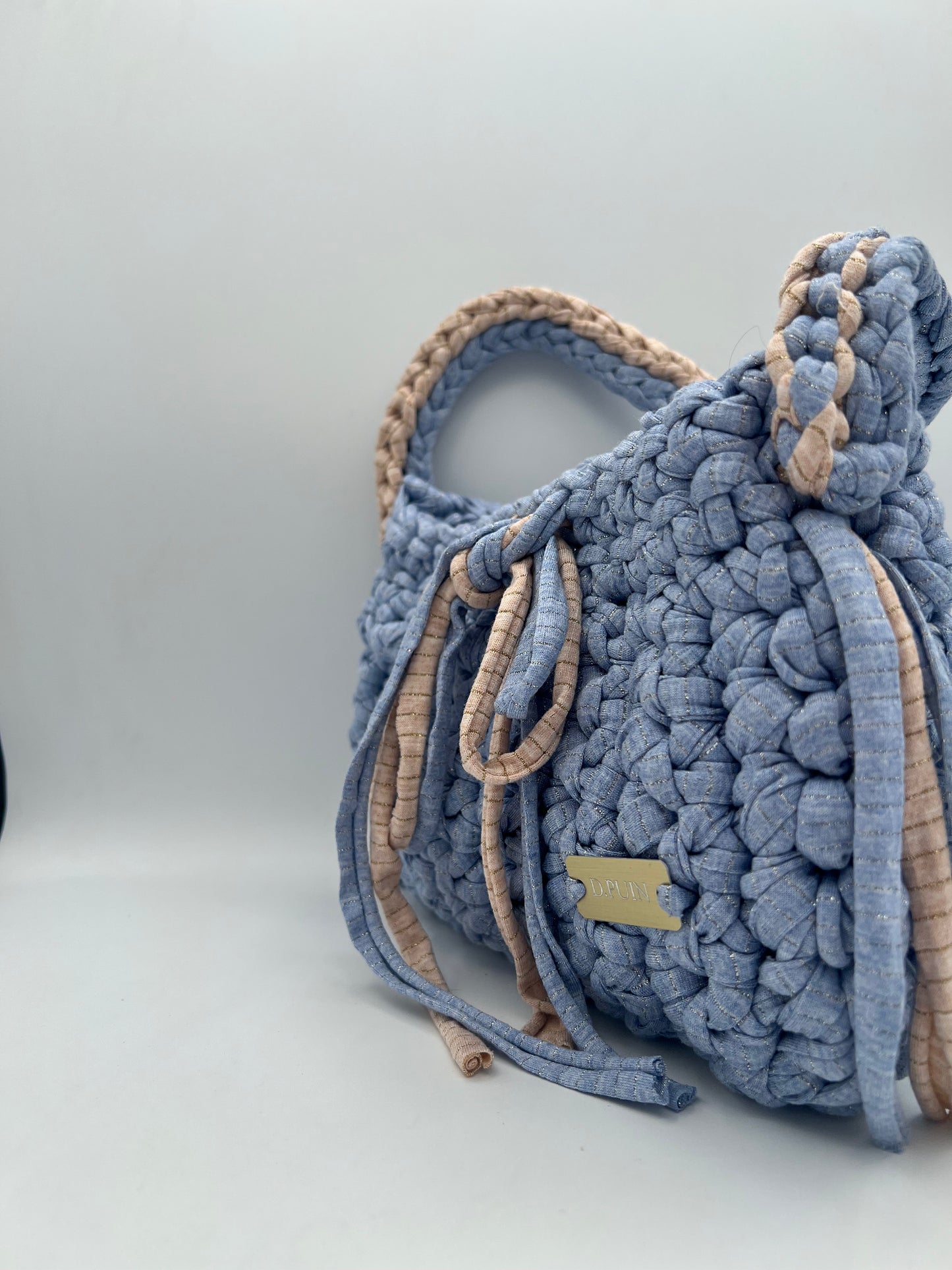 D.PUIN Handmade Crochet Bag – Sunrise Shimmer