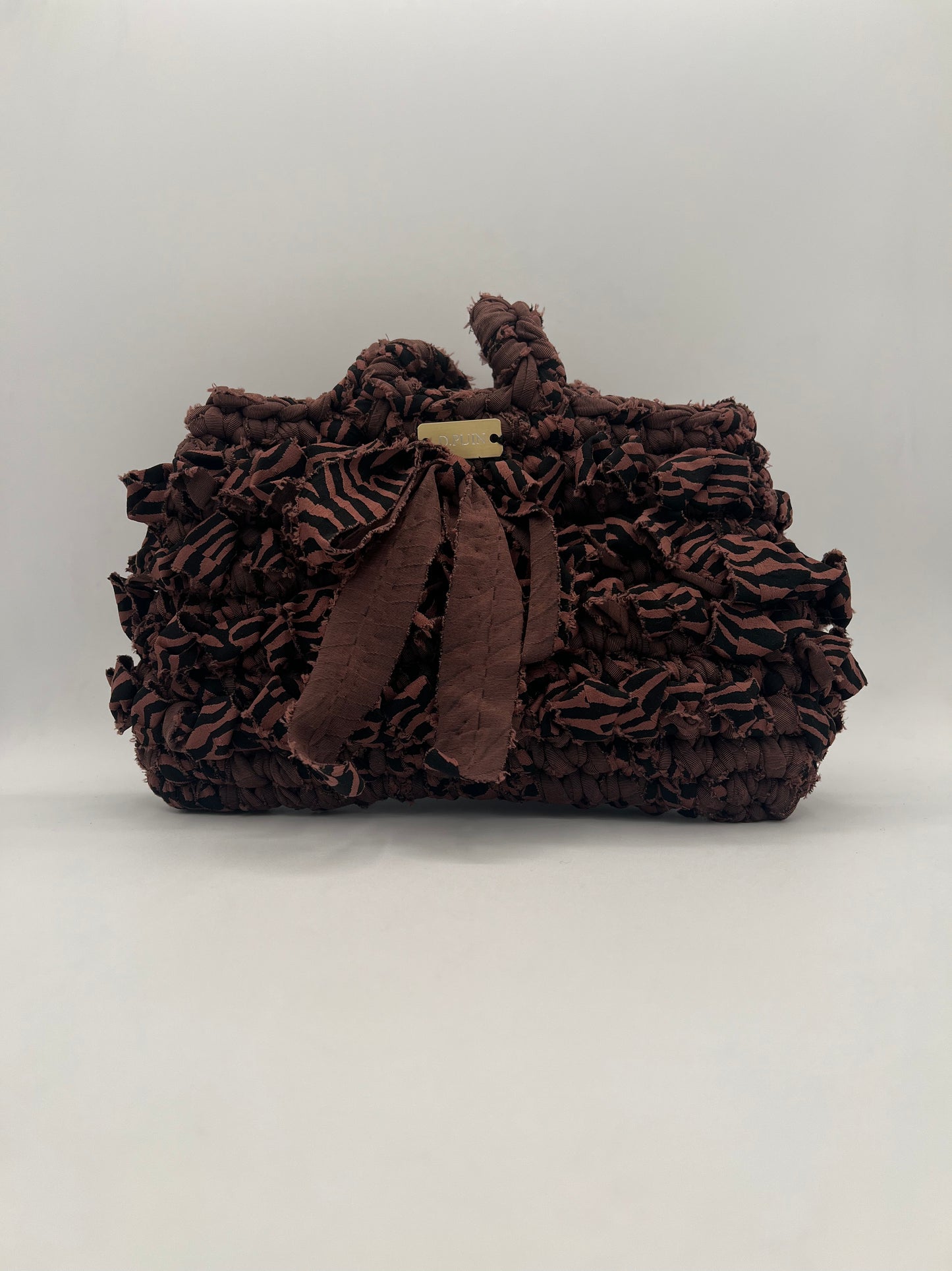 D.PUIN Handmade Crochet Bag – Wild Ruffle