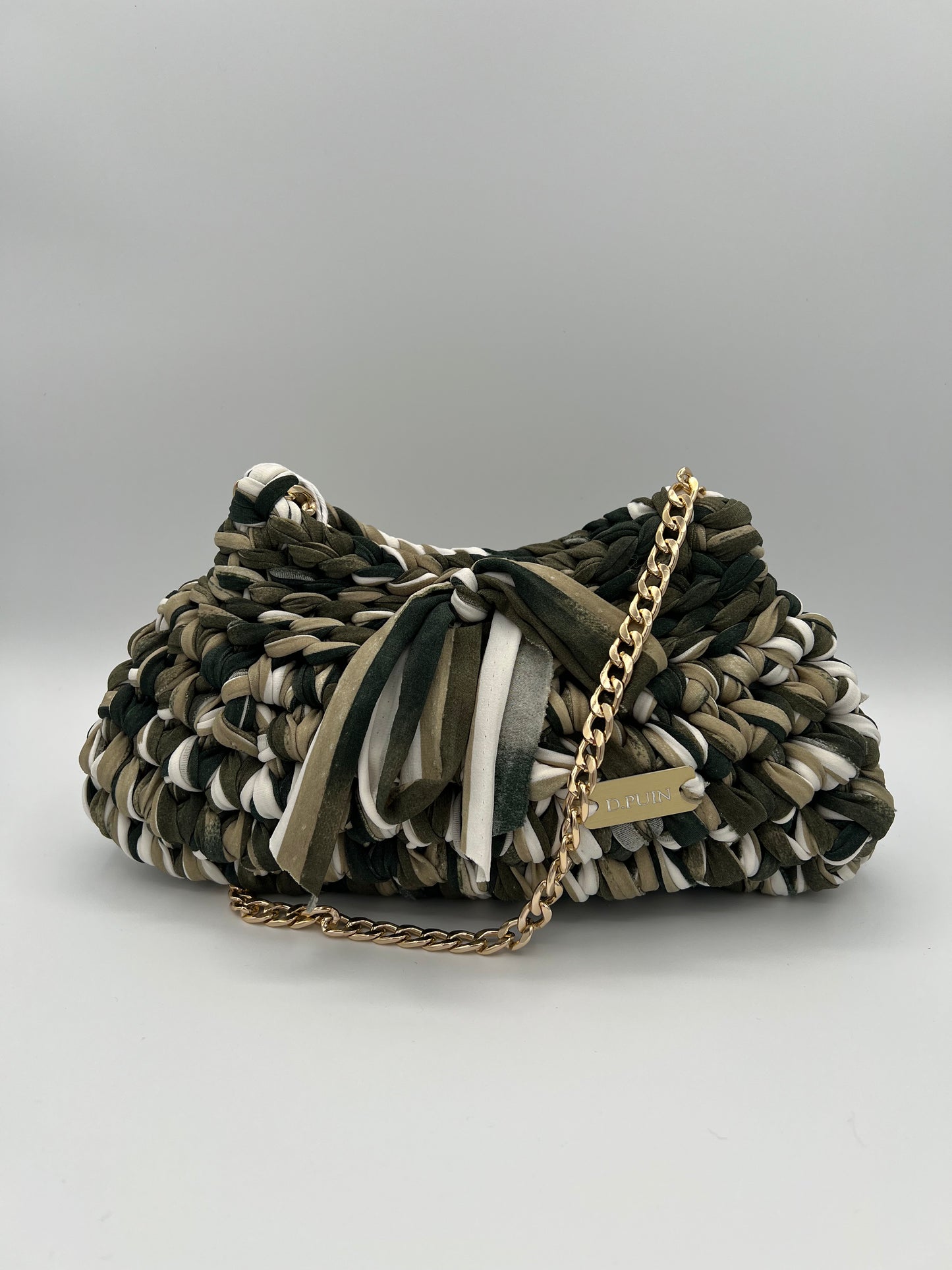 D.PUIN Handmade Crochet Bag โ Palm Grove