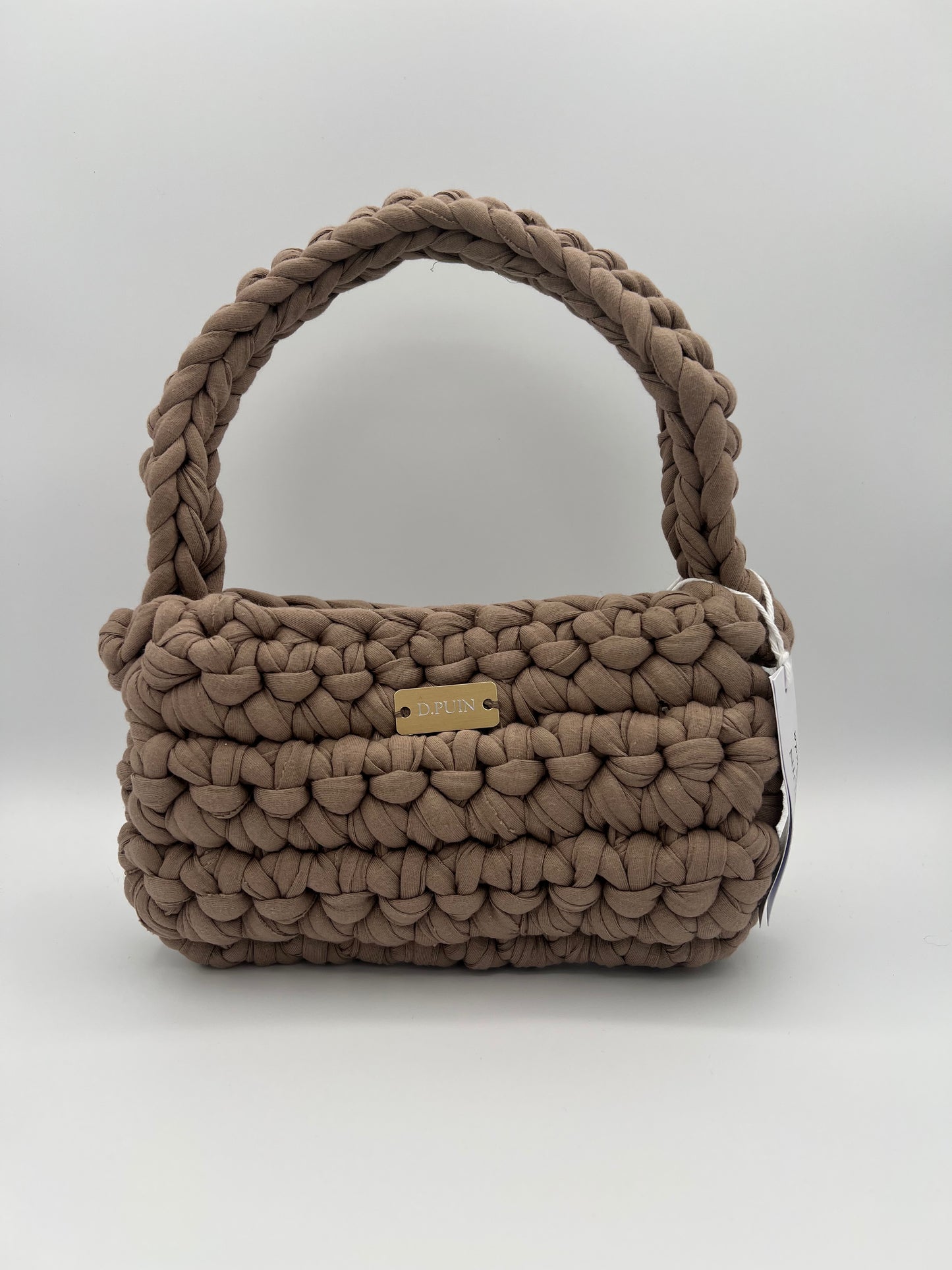 D.PUIN Handmade Crochet Bag โ Moongate Cocoa