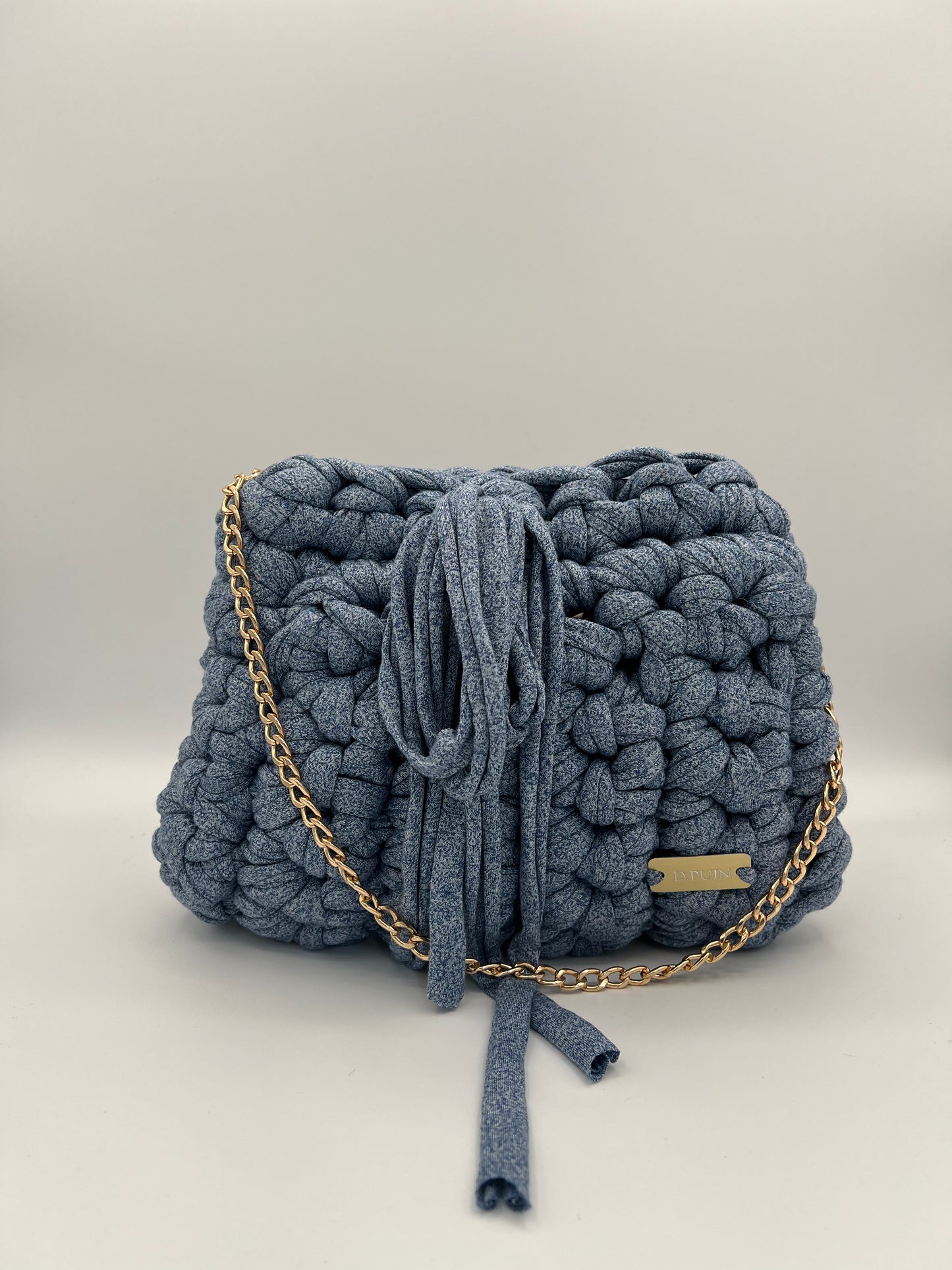 D.PUIN Handmade Crochet Bag – Salty Blue