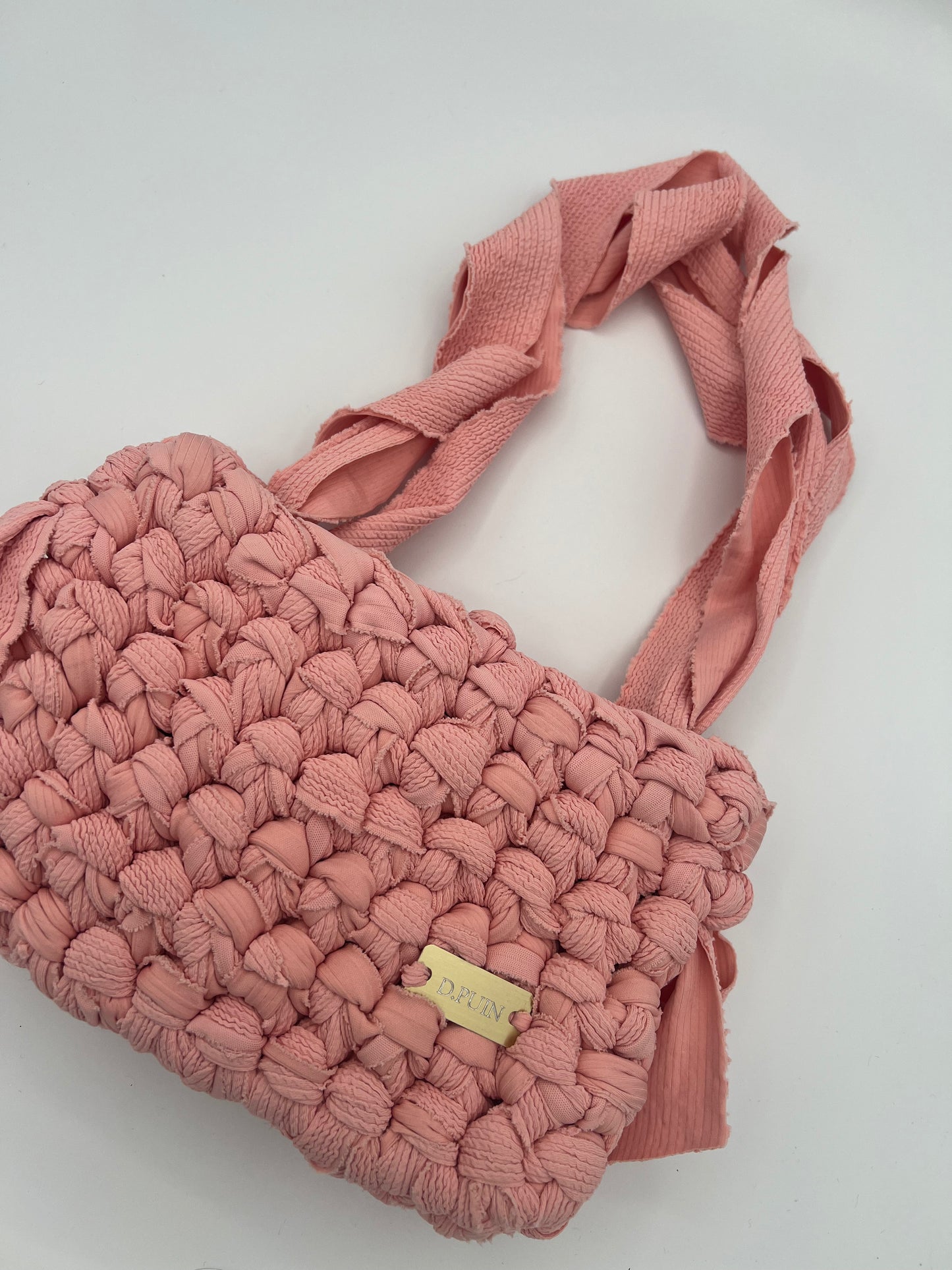 D.PUIN Handmade Crochet Bag – Rose Soft