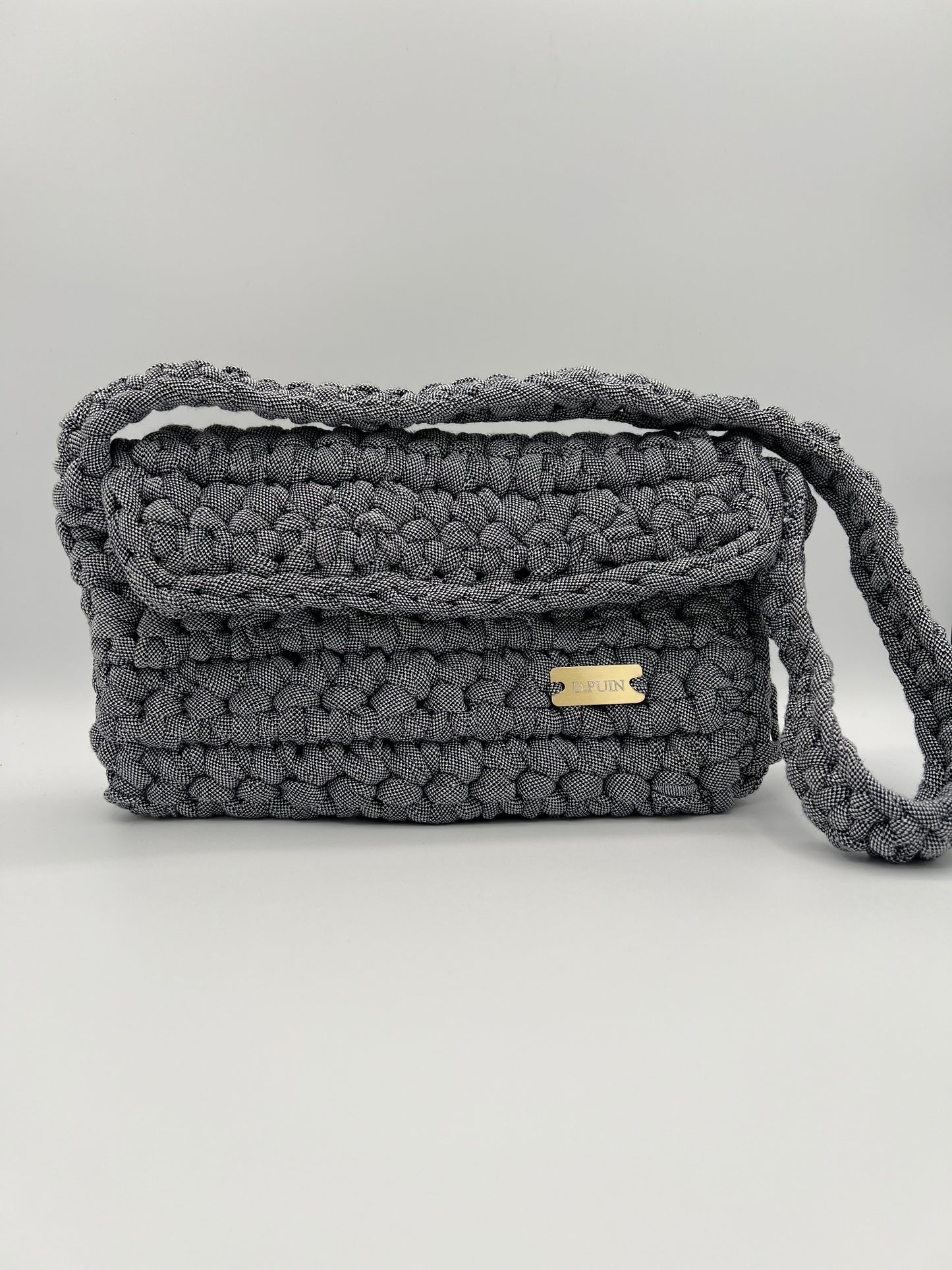 D.PUIN Handmade Crochet Bag – Coastal Fog
