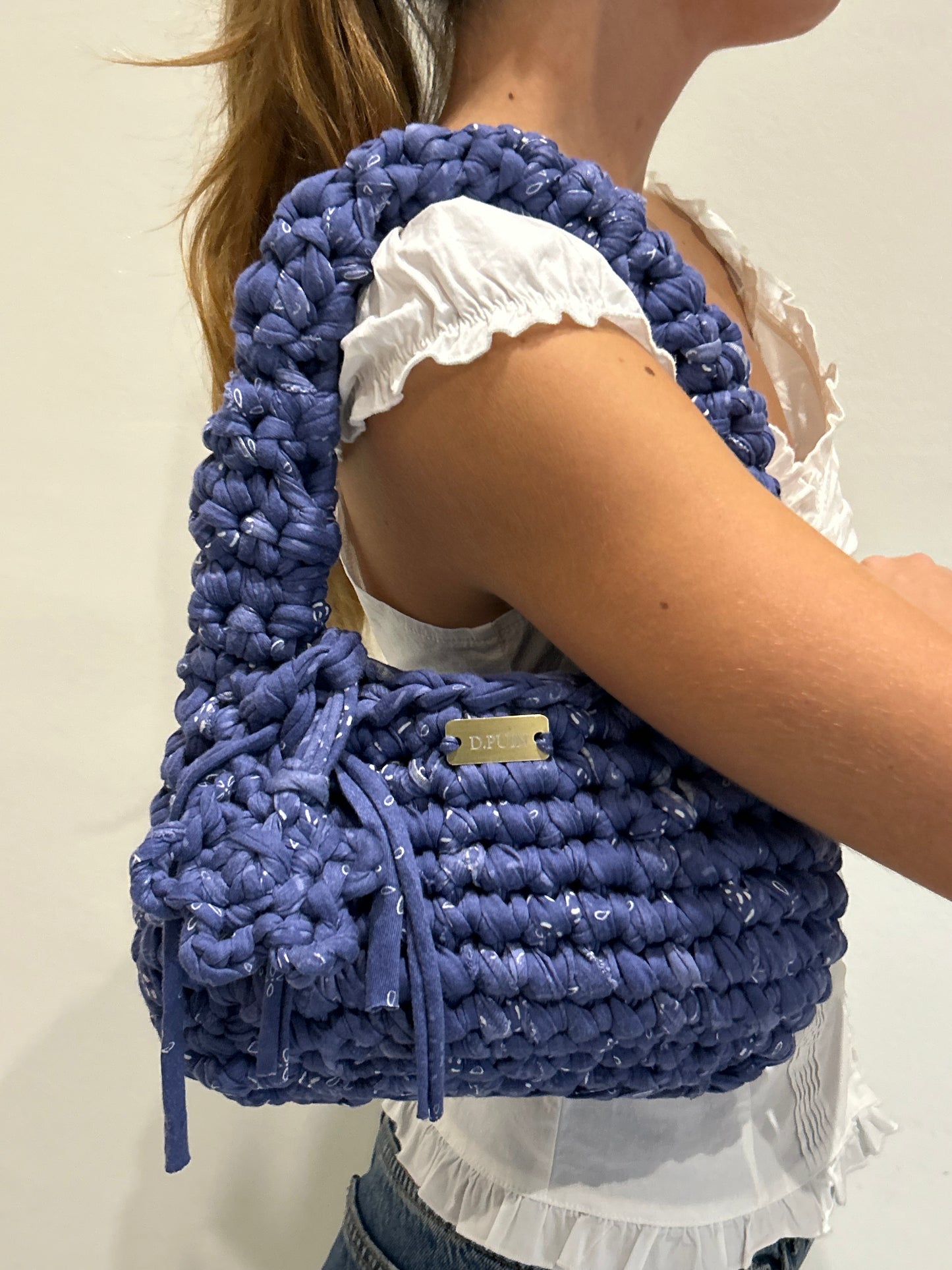 D.PUIN Handmade Crochet Bag – Ocean Charm