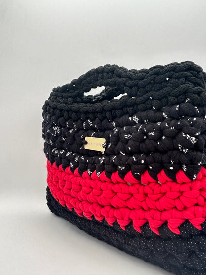 D.PUIN Handmade Crochet Bag –  Spanish Sangria