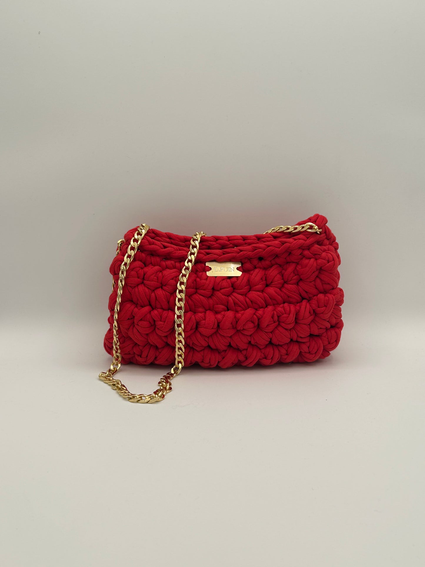 D.PUIN Handmade Crochet Bag – Flamenco Fiesta