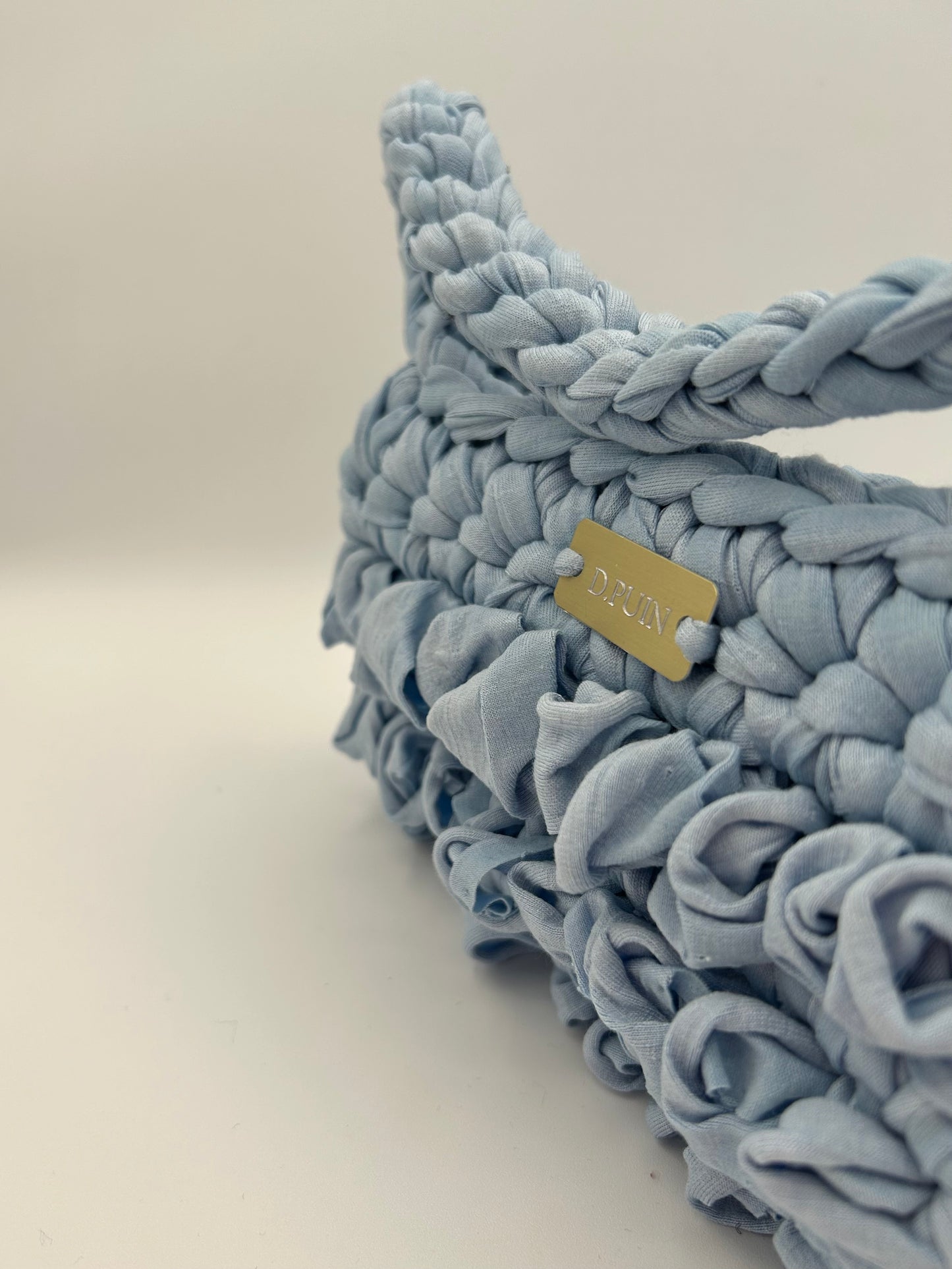 D.PUIN Handmade Crochet Bag – Blue Hole