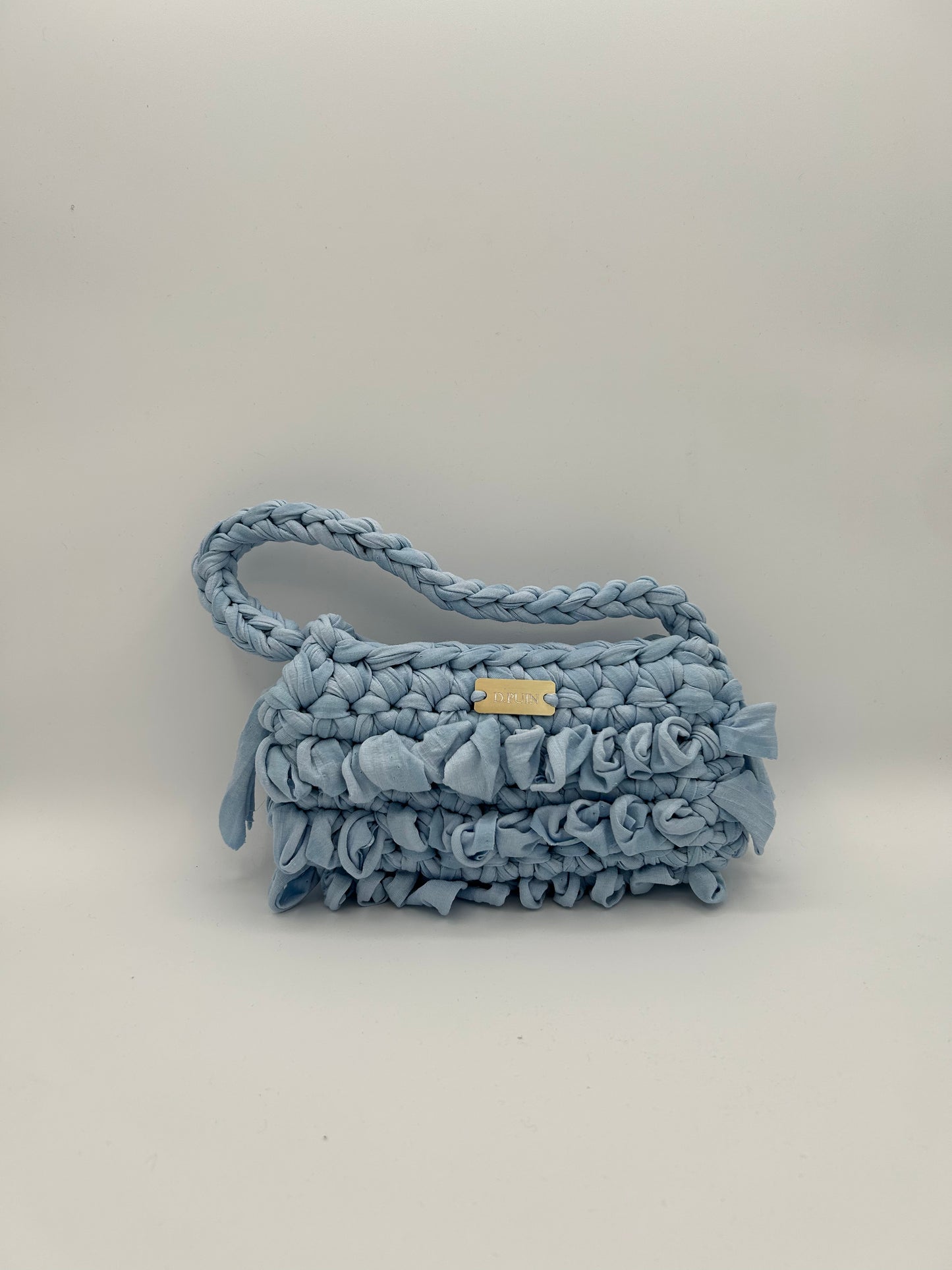 D.PUIN Handmade Crochet Bag – Blue Hole