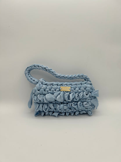 D.PUIN Handmade Crochet Bag – Blue Hole