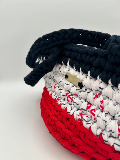 D.PUIN Handmade Crochet Bag – Marine Trio