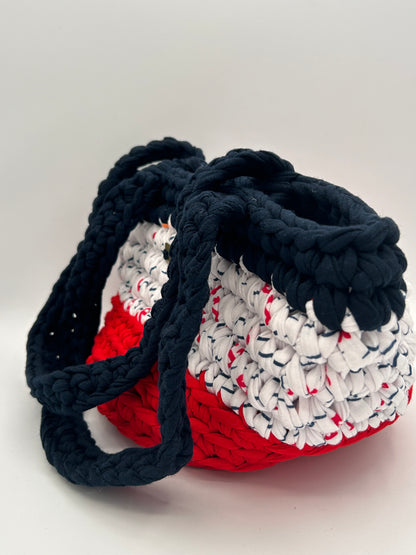 D.PUIN Handmade Crochet Bag – Marine Trio