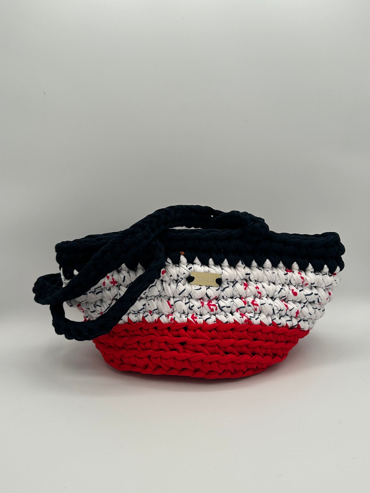 D.PUIN Handmade Crochet Bag – Marine Trio