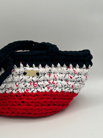 D.PUIN Handmade Crochet Bag – Marine Trio