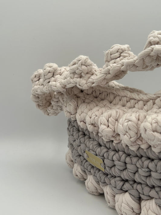 D.PUIN Handmade Crochet Bag – Coconut Crush