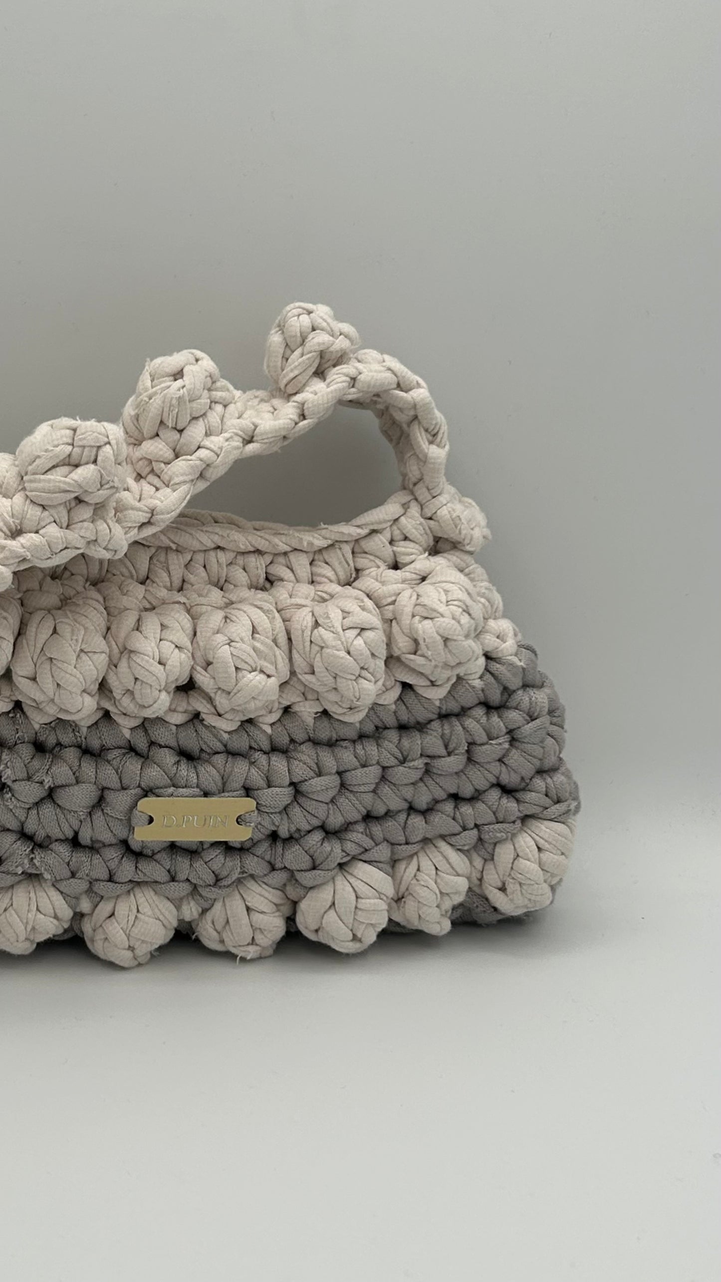 D.PUIN Handmade Crochet Bag – Coconut Crush