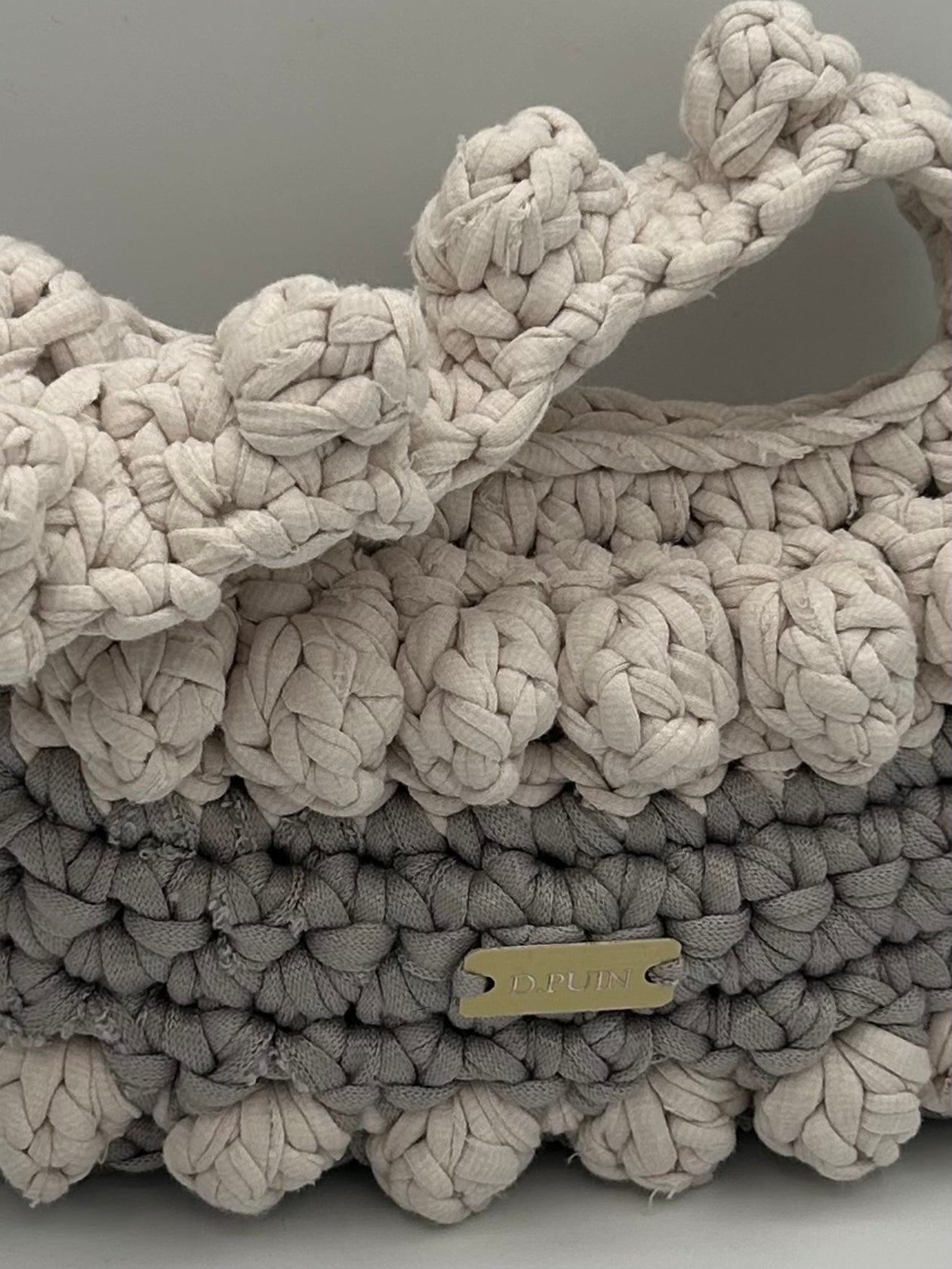 D.PUIN Handmade Crochet Bag – Coconut Crush