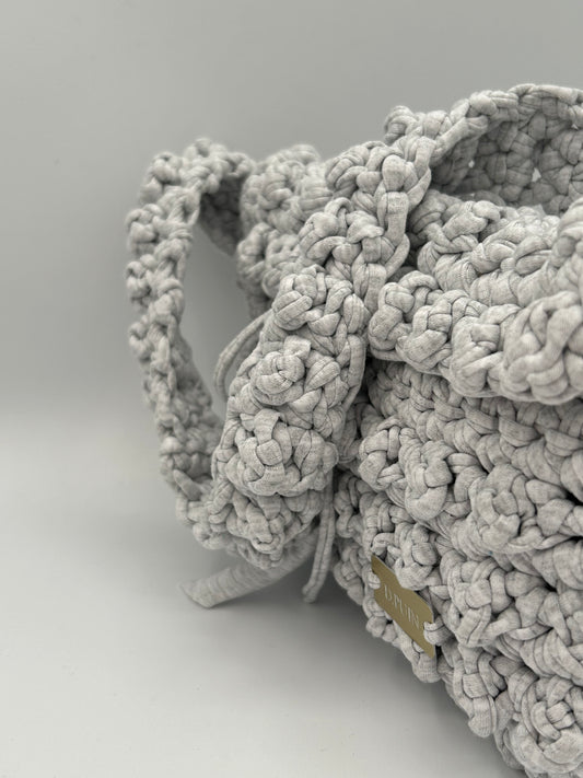 D.PUIN Handmade Crochet Bag – Cloud Cover