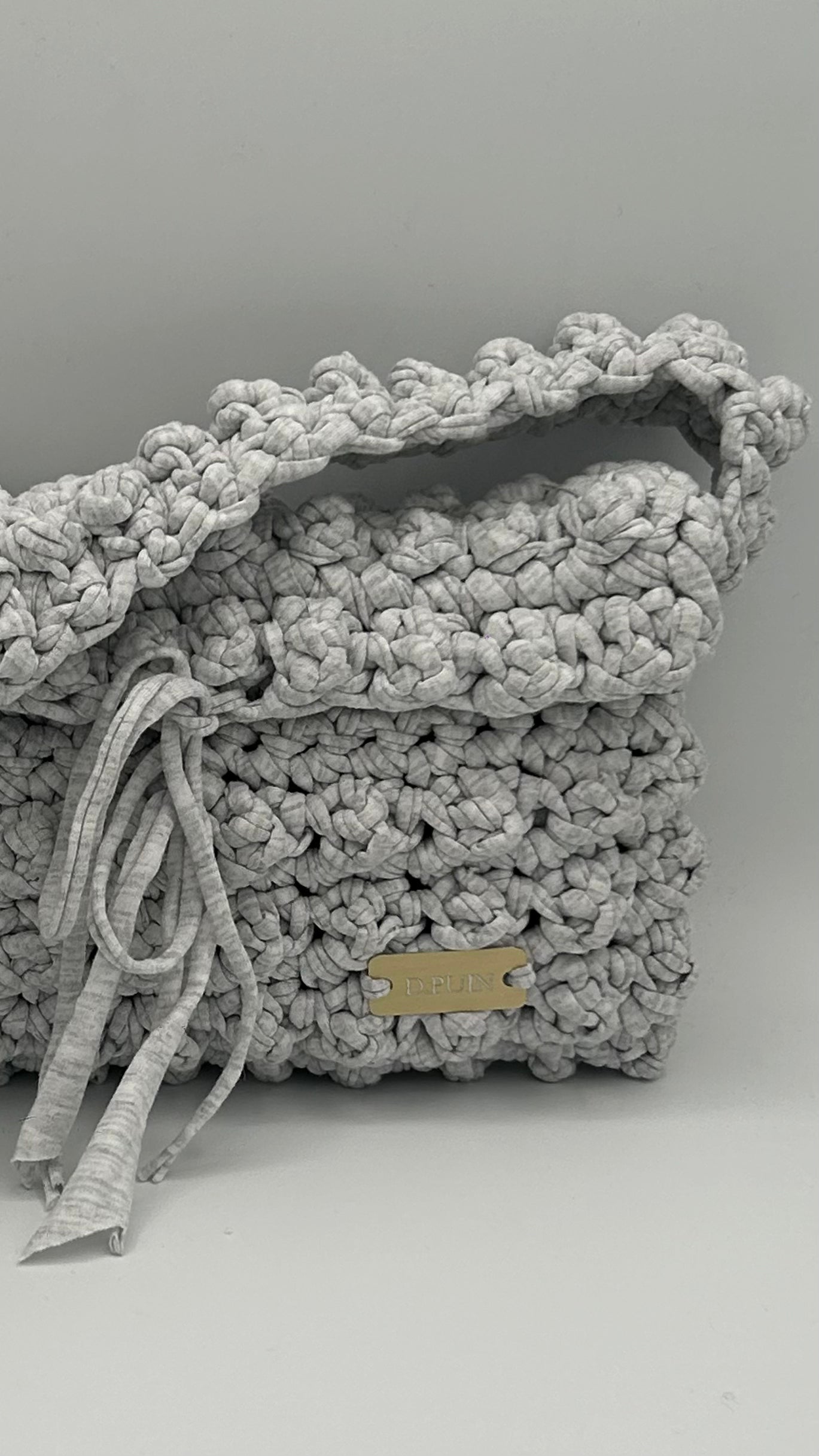D.PUIN Handmade Crochet Bag – Cloud Cover