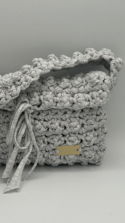 D.PUIN Handmade Crochet Bag – Cloud Cover