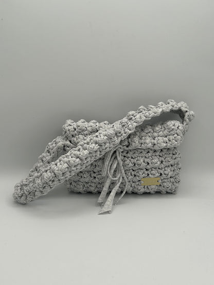 D.PUIN Handmade Crochet Bag – Cloud Cover