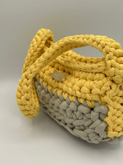 D.PUIN Handmade Crochet Bag – Lemon Light