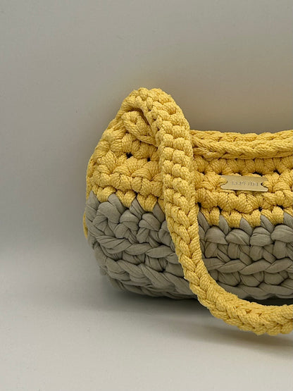 D.PUIN Handmade Crochet Bag – Lemon Light