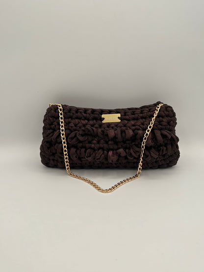 D.PUIN Handmade Crochet Bag – Garnet Glow