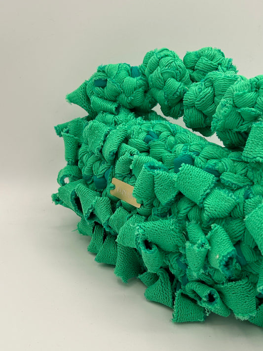 D.PUIN Handmade Crochet Bag – Seagrass Serenity