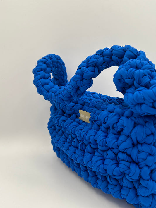 D.PUIN Handmade Crochet Bag – Ibiza Indigo