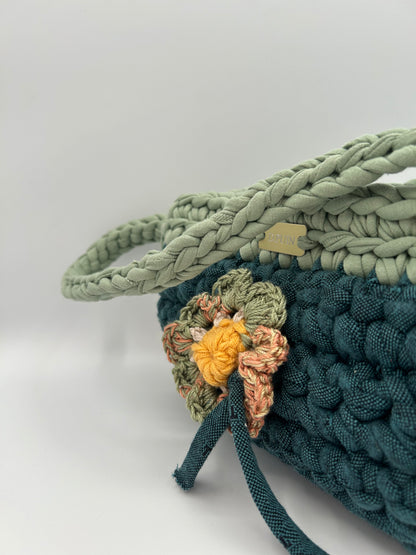 D.PUIN Handmade Crochet Bag – Garden Bloom