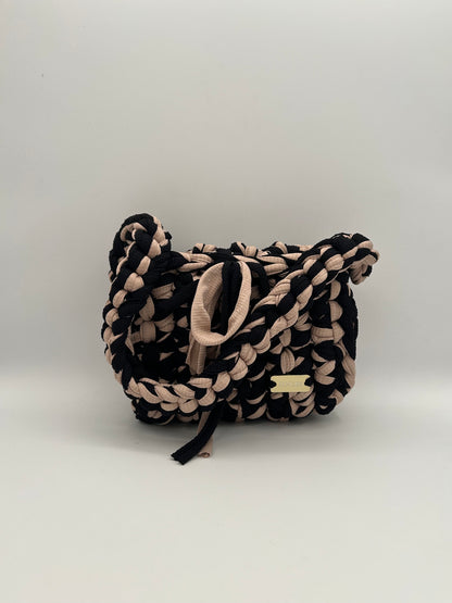 D.PUIN Handmade Crochet Bag – Midnight Elbow