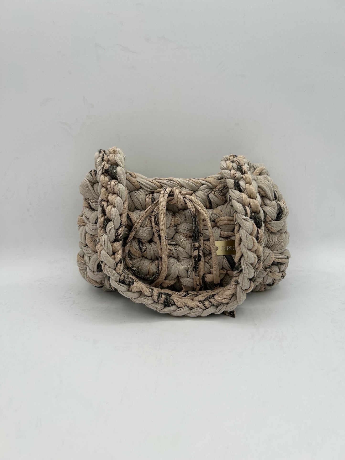 D.PUIN Handmade Crochet Bag – Sand Serenade
