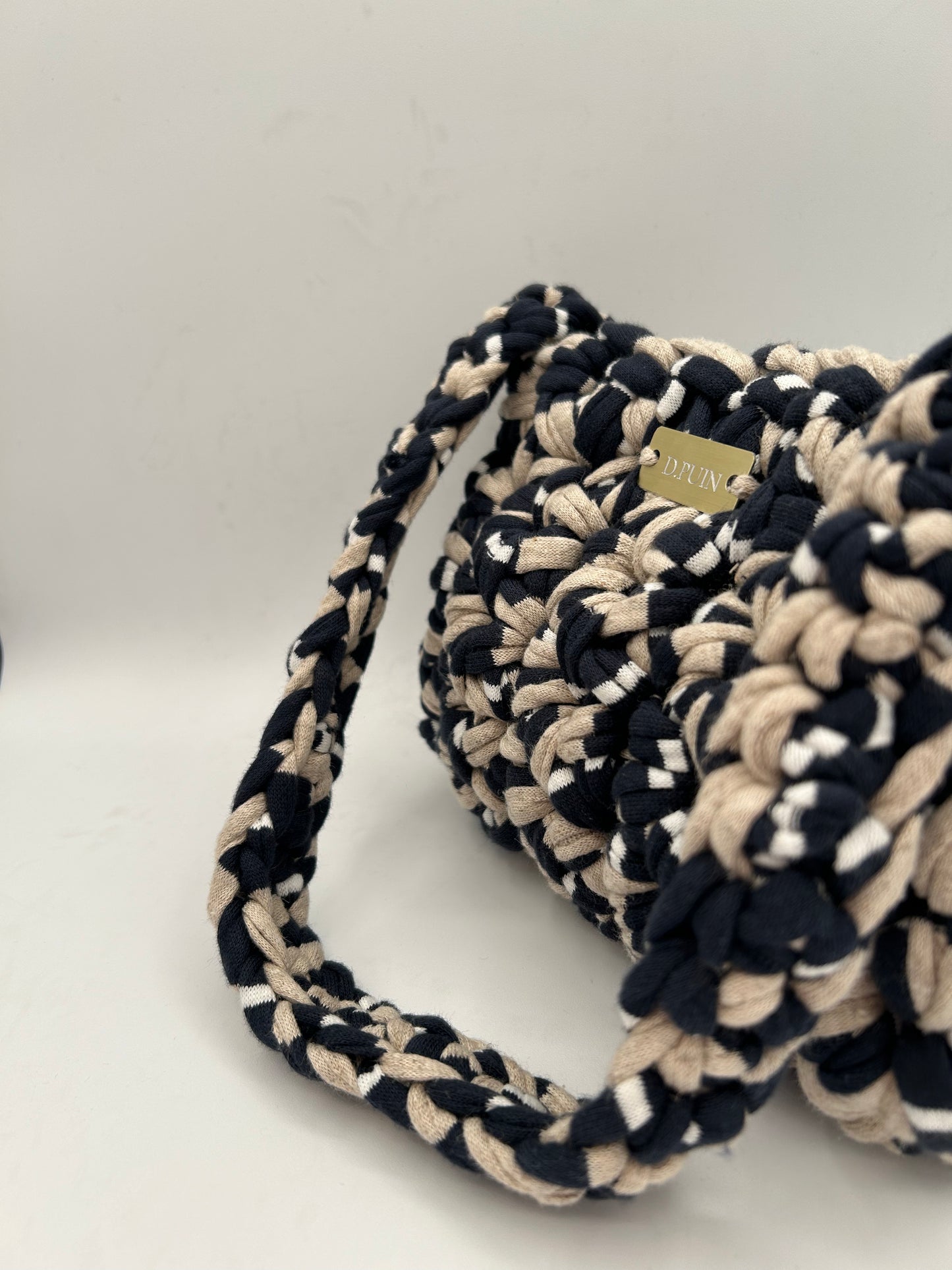 D.PUIN Handmade Crochet Bag – Sea Glass