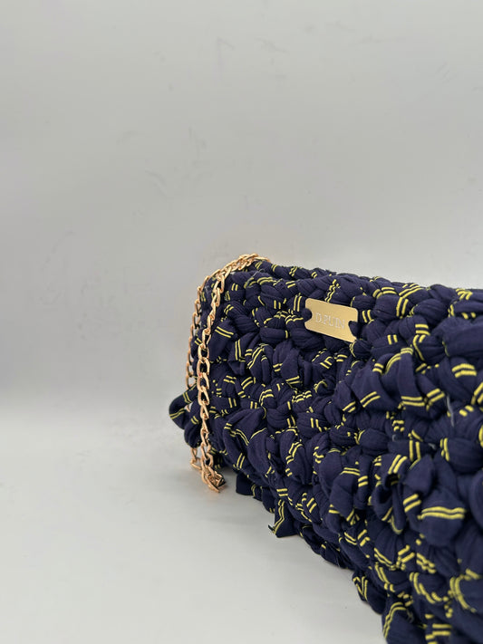 D.PUIN Handmade Crochet Bag – Sailor Stripe