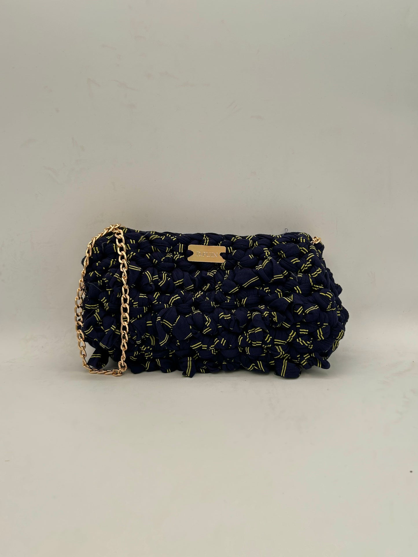 D.PUIN Handmade Crochet Bag – Sailor Stripe