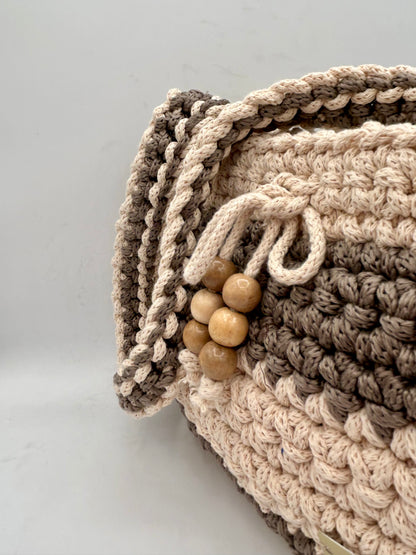 D.PUIN Handmade Crochet Bag – Island Clay