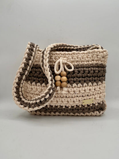 D.PUIN Handmade Crochet Bag – Island Clay