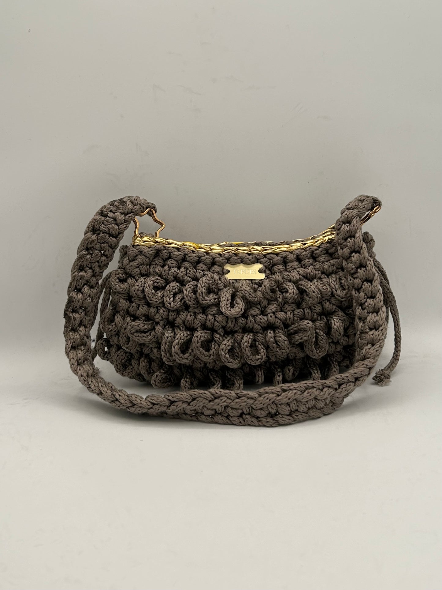 D.PUIN Handmade Crochet Bag – Tobacco Bay