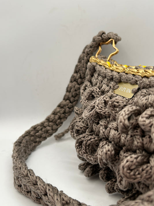 D.PUIN Handmade Crochet Bag – Tobacco Bay