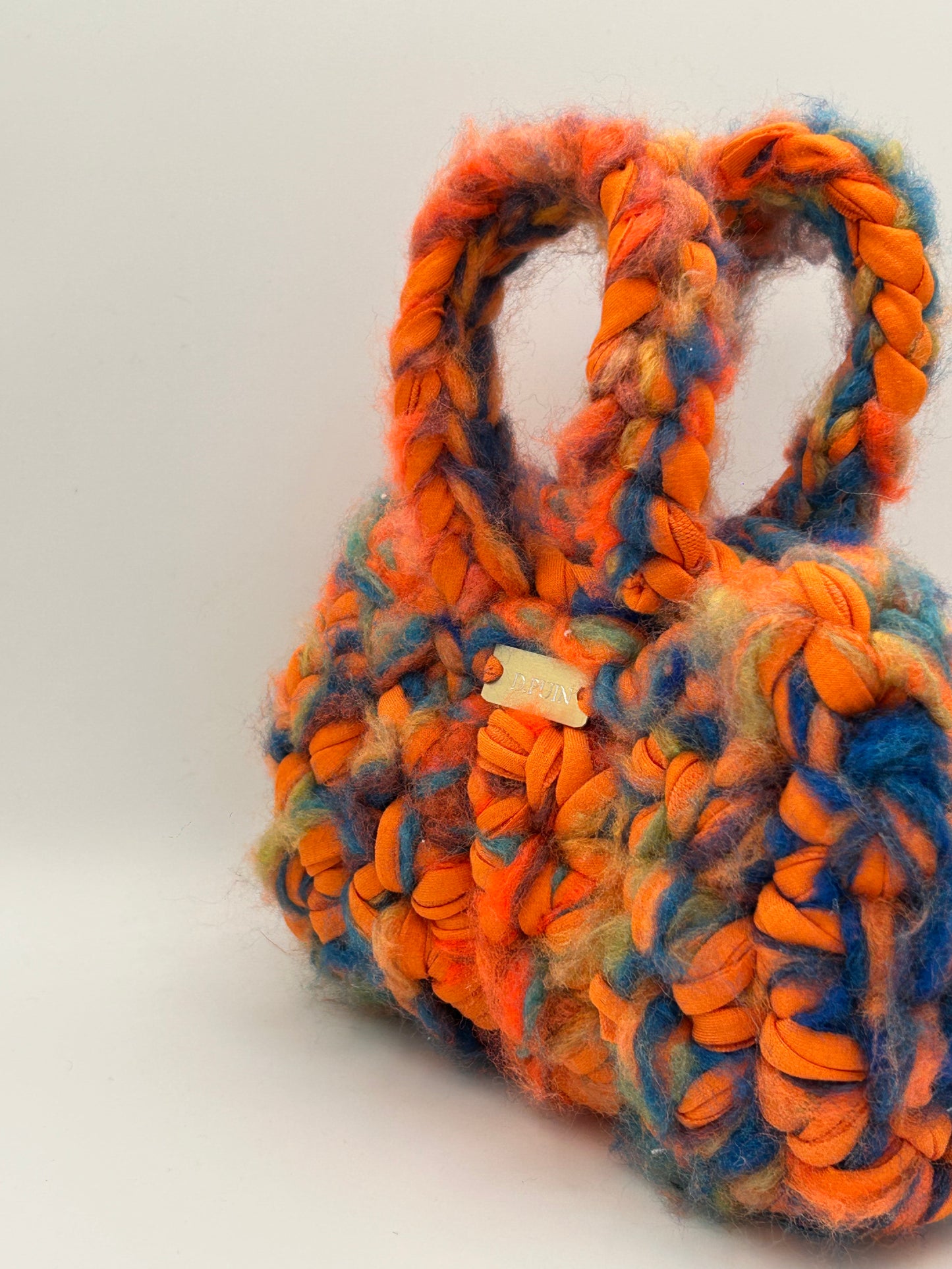 D.PUIN Handmade Crochet Bag – Sunset Funk