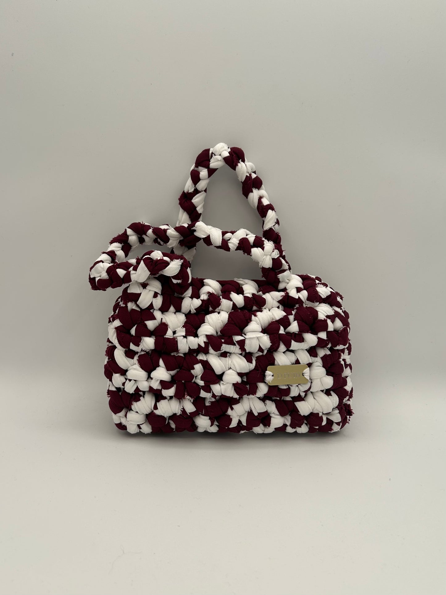 D.PUIN Handmade Crochet Bag – Magenta Tide