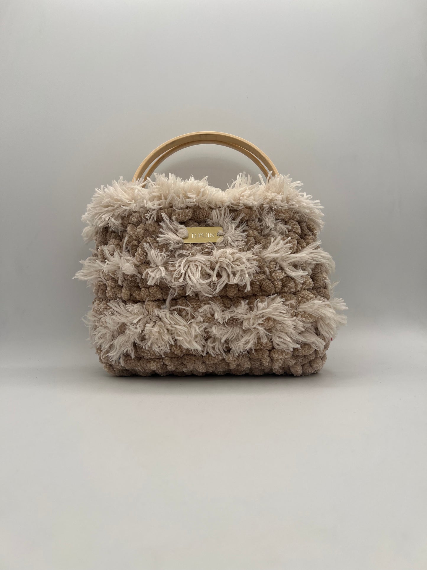 D.PUIN Handmade Crochet Bag – Sand Textures
