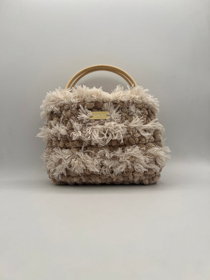 D.PUIN Handmade Crochet Bag – Sand Textures