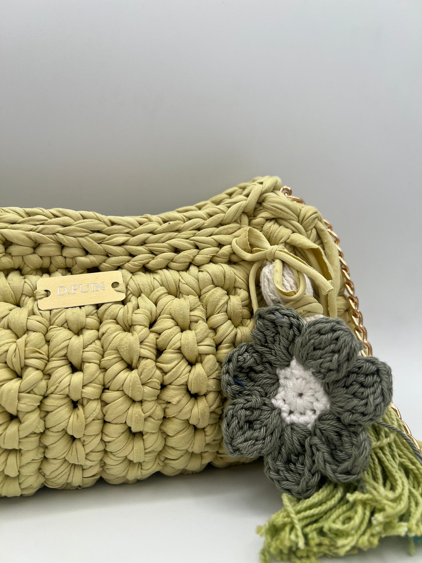 D.PUIN Handmade Crochet Bag – Greenhouse Bloom