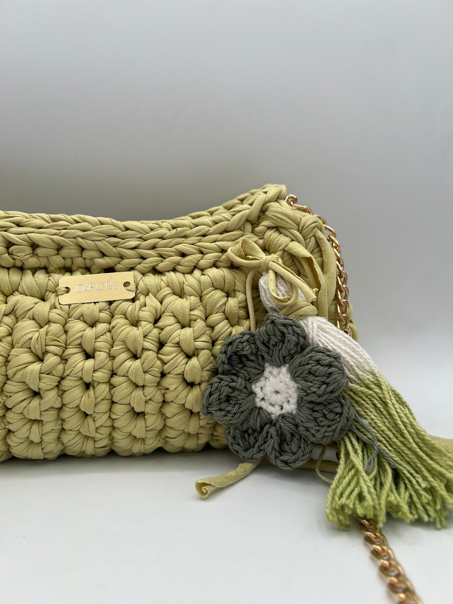 D.PUIN Handmade Crochet Bag – Greenhouse Bloom